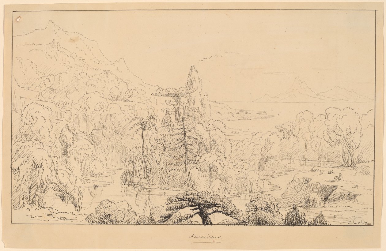 Narcisse - Thomas Cole
