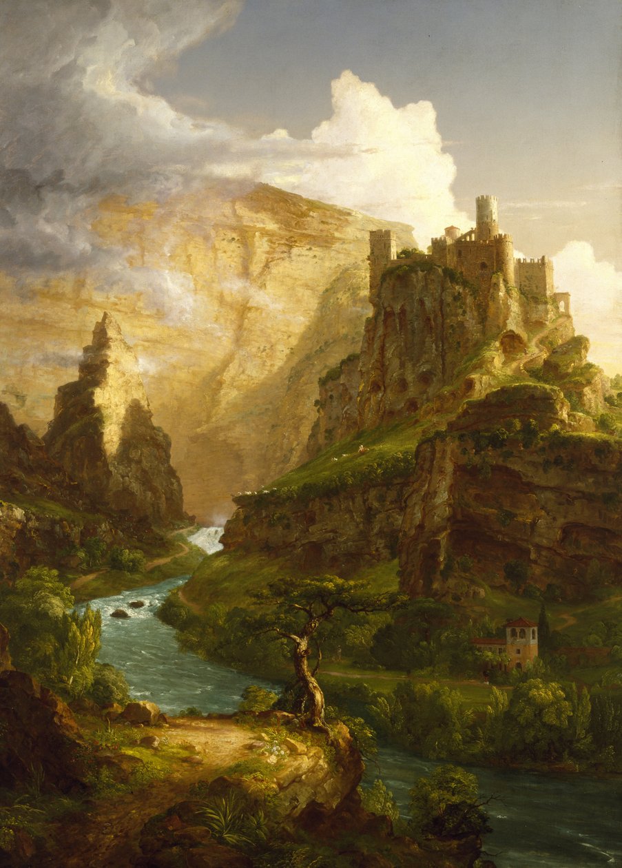 La Fontaine de Vaucluse - Thomas Cole