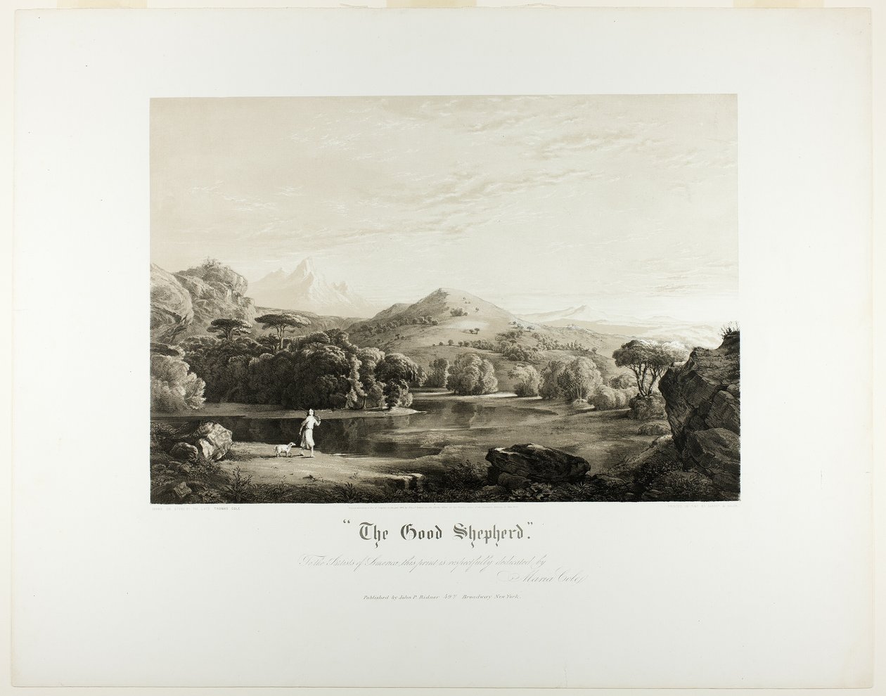 Le Bon Pasteur - Thomas Cole