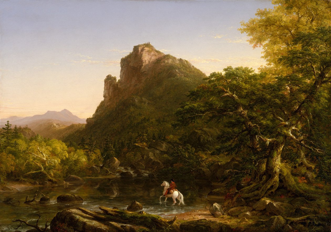 Le gué de la montagne - Thomas Cole