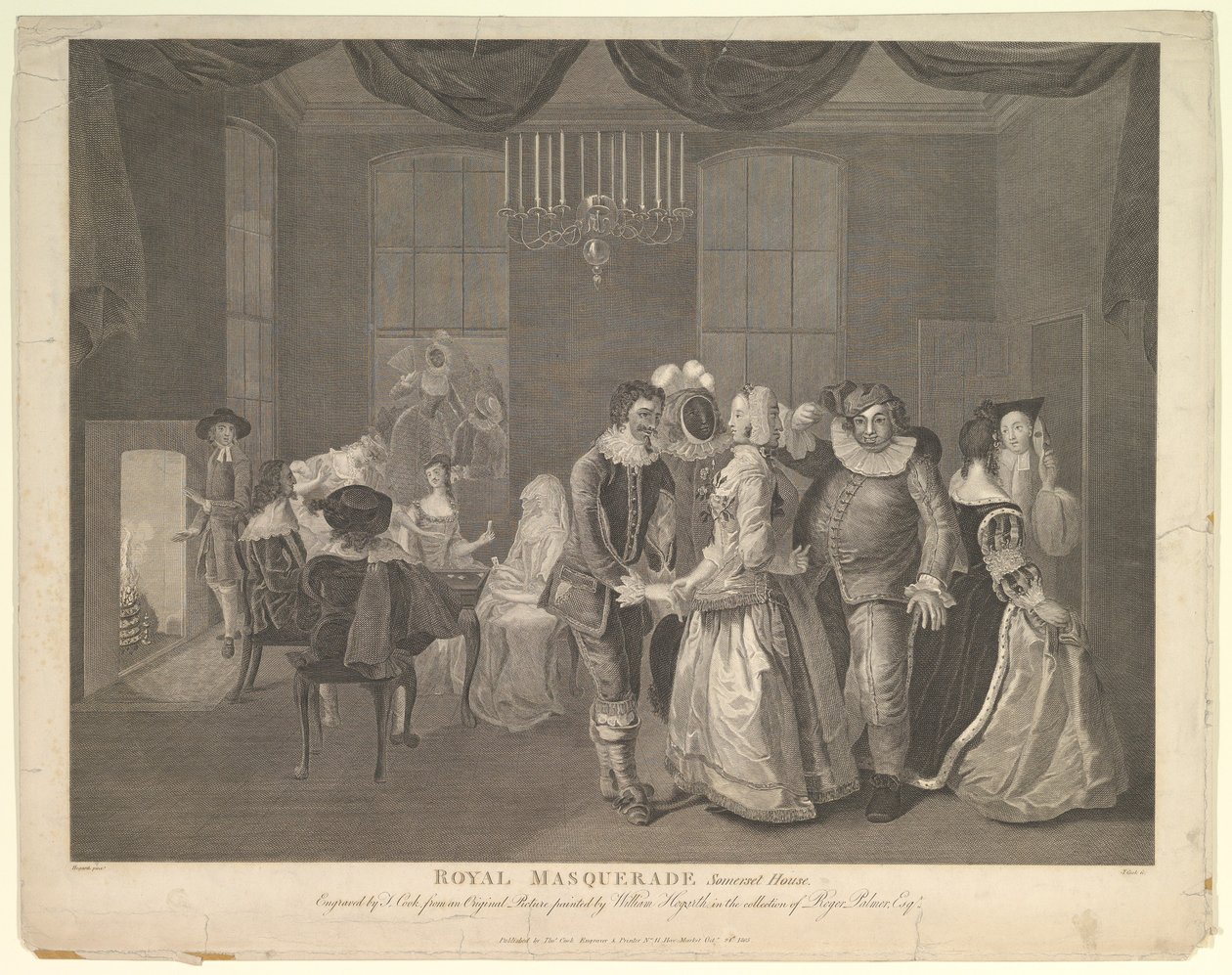 Bal masqué royal à Somerset House, 21 octobre 1805 - Thomas Cook