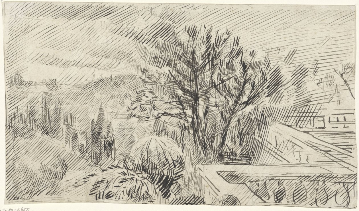 Vue sur la ville, depuis une terrasse - Thomas Cool