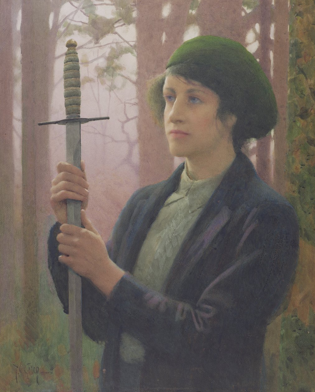 Le Vœu - Thomas Cooper Gotch
