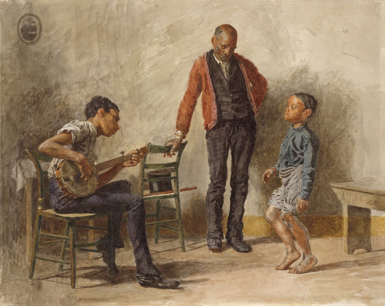 La Leçon de danse - Thomas Cowperthwait Eakins