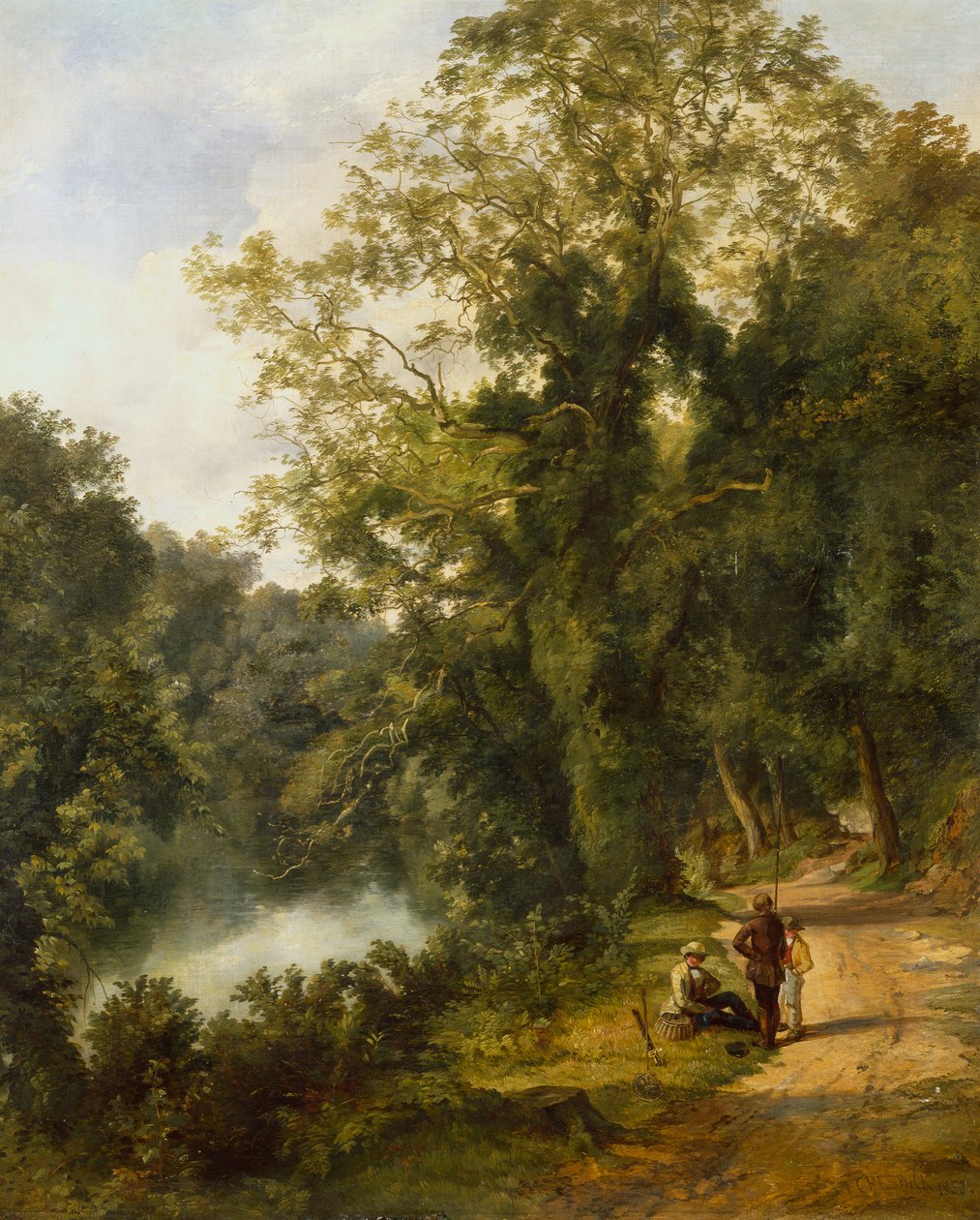 Contes de pêcheurs - Thomas Creswick