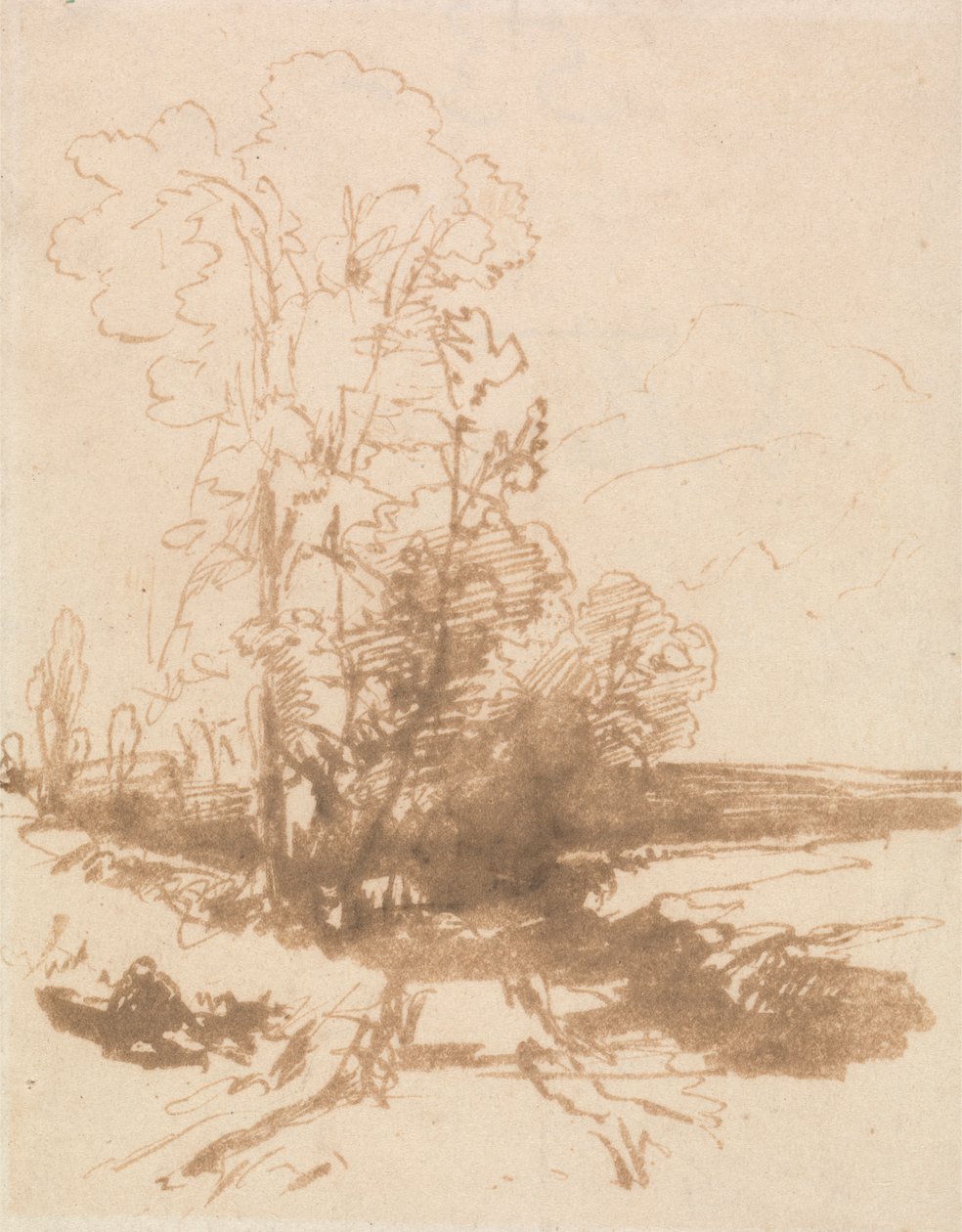 Dans une voie de campagne - Thomas Creswick