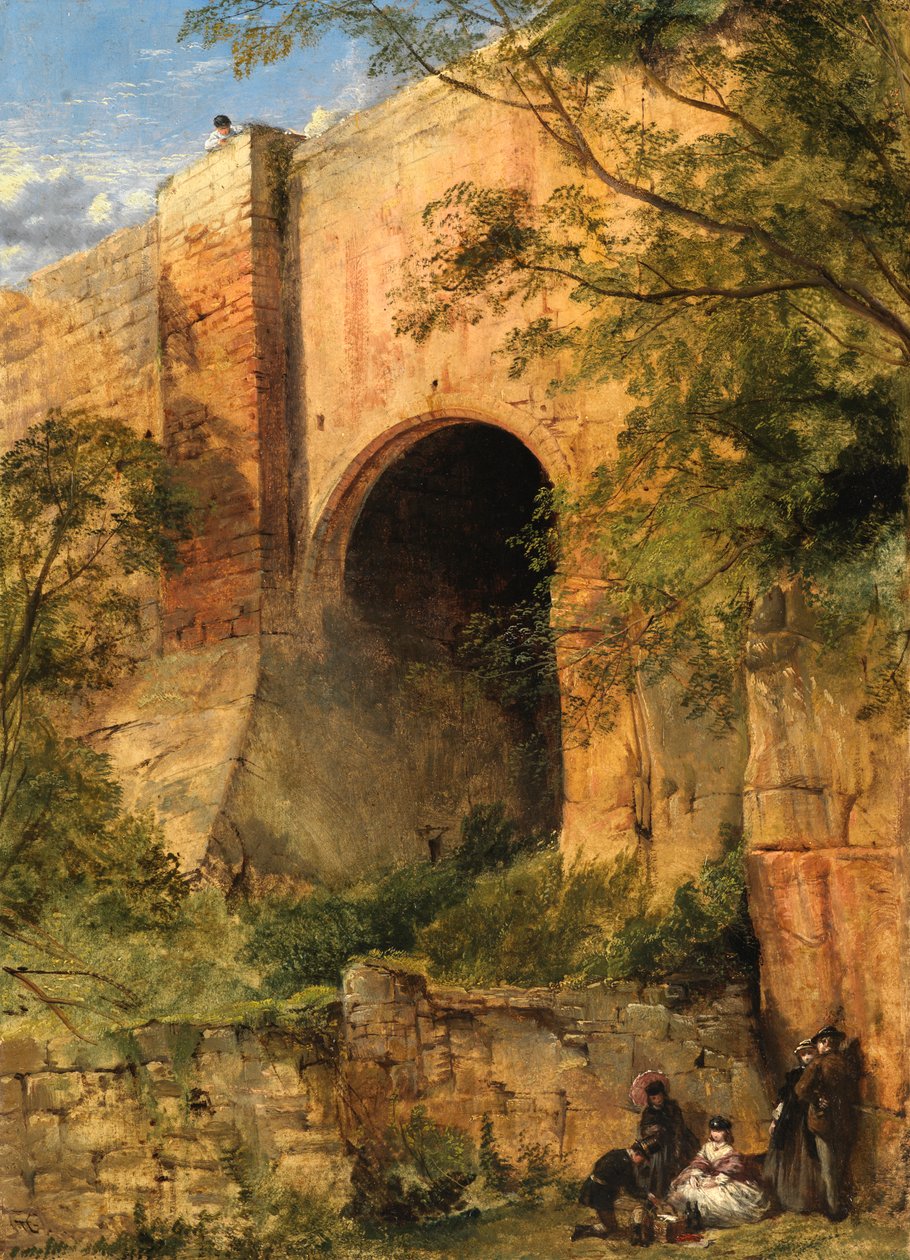 Château de Roslyn : Pique-nique - Thomas Creswick