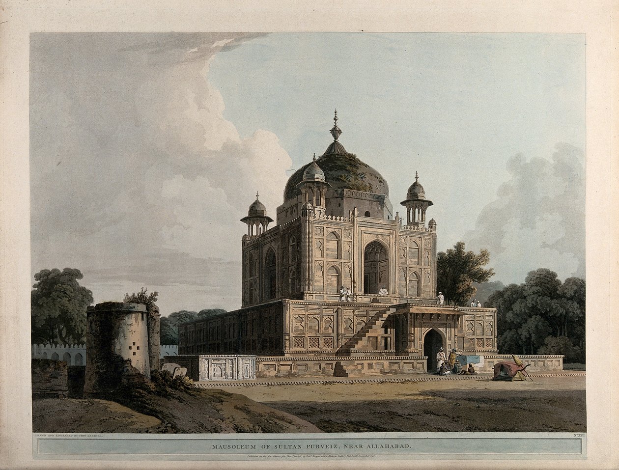 Musolée de Sultan Purveiz, près d