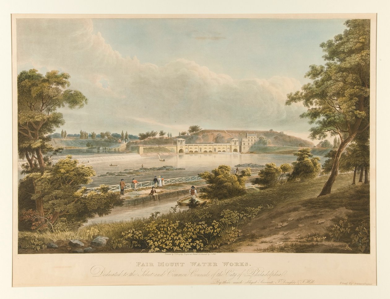 Fair Mount Water Works (Philadelphie) - Thomas Doughty