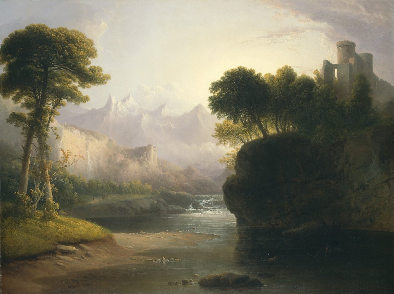 Paysage imaginaire, 1834 - Thomas Doughty
