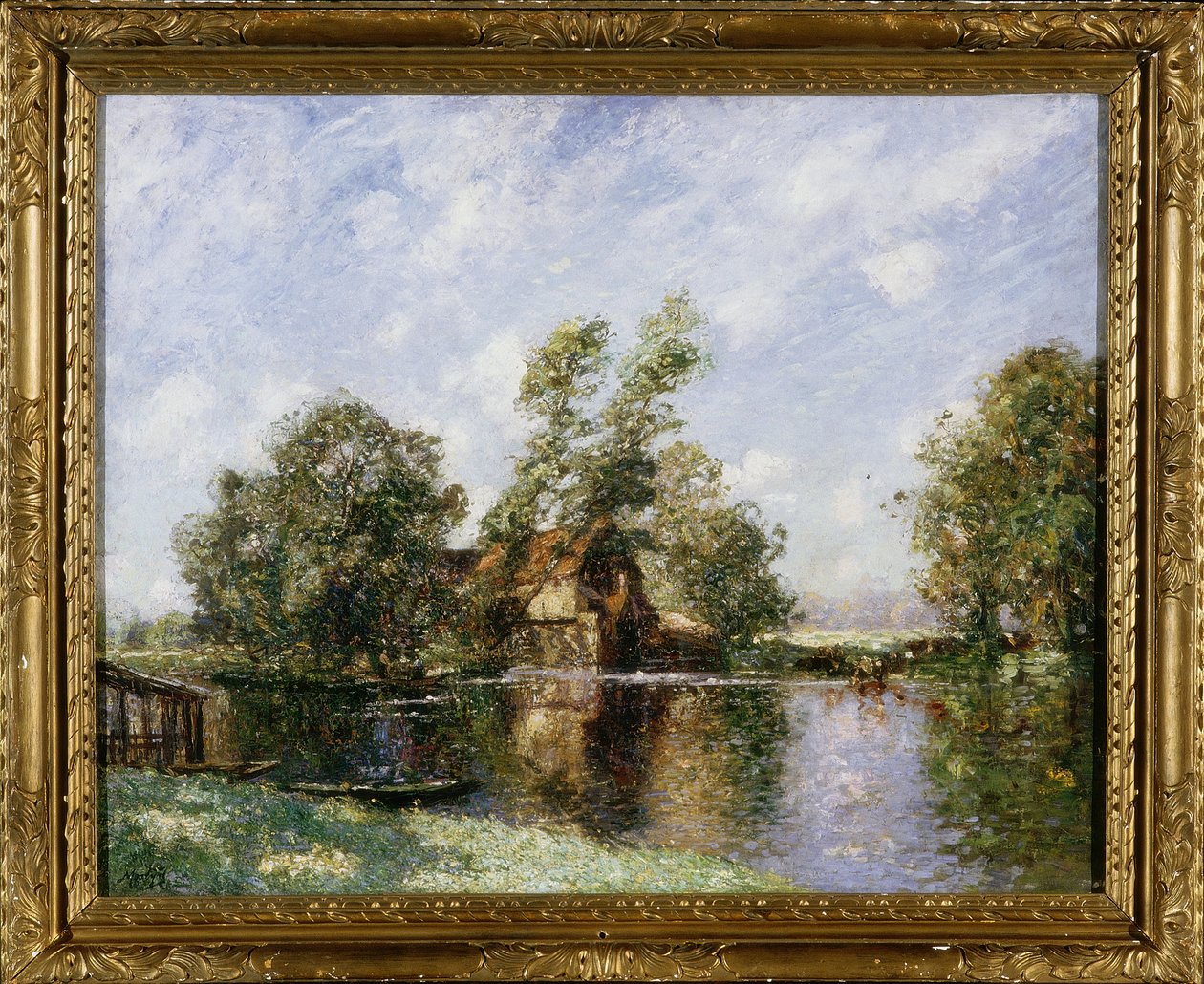 Le Vieux Moulin, Houghton, Cambridgeshire, vers 1907 - Thomas Edwin Mostyn