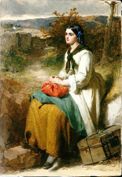 La fuite de Lucy - Thomas Faed