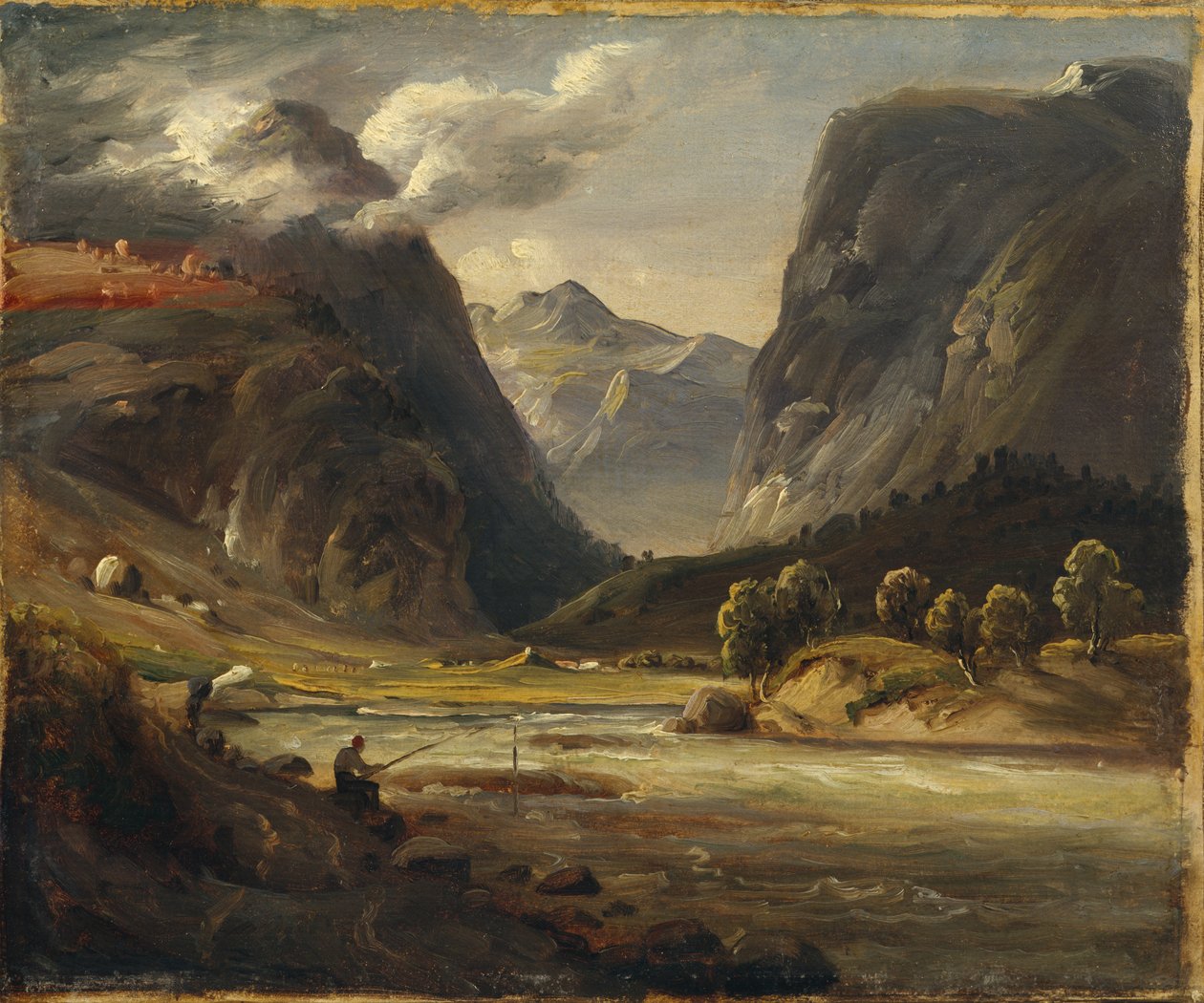 Depuis Aurland à Sogn - Thomas Fearnley