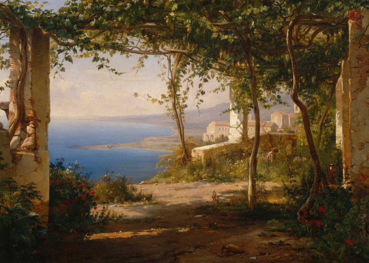 Vue sur le golfe de Naples - Thomas Fearnley