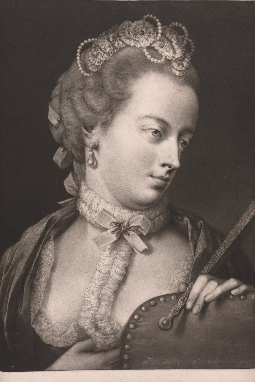 Dame élégamment vêtue - Thomas Frye