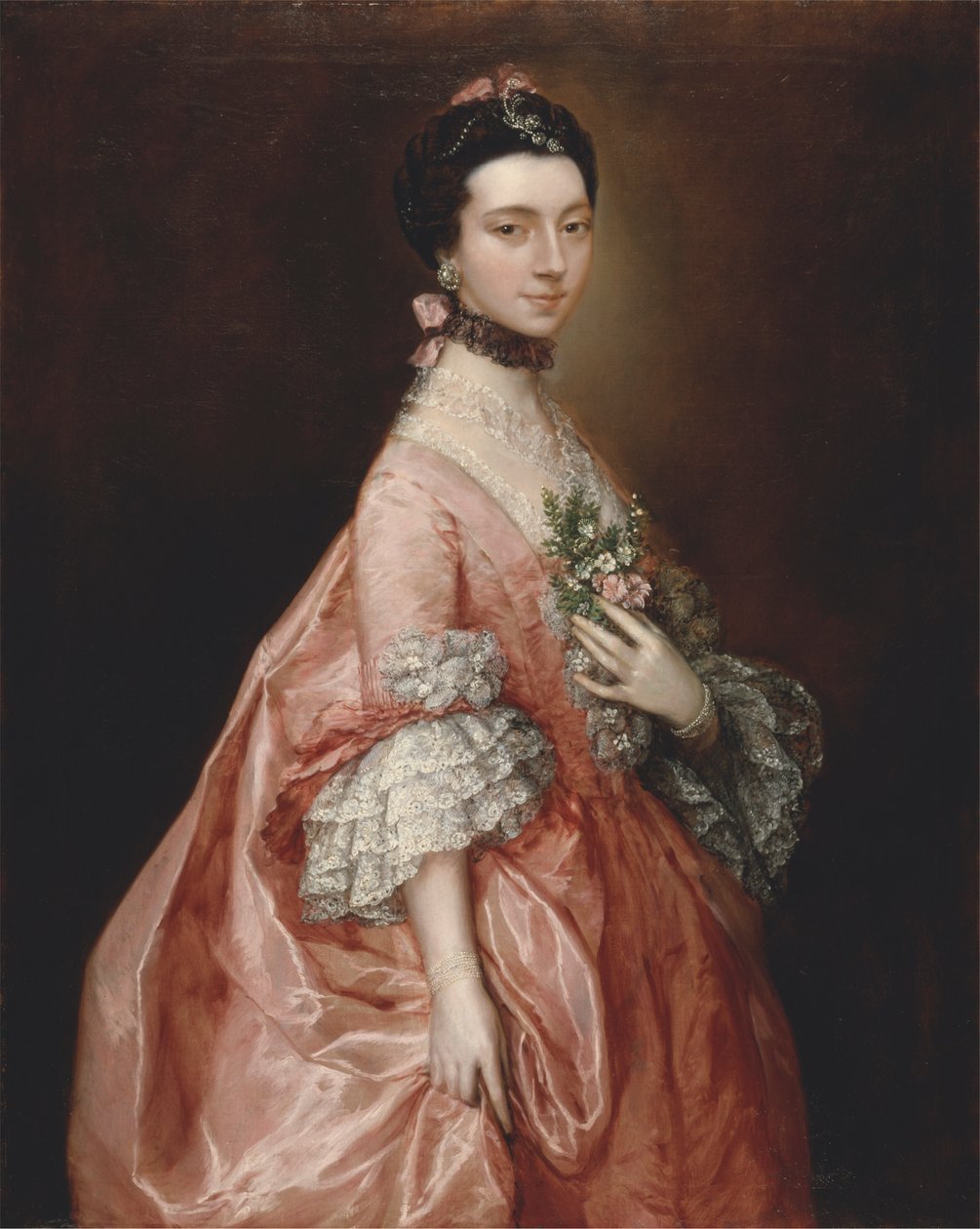 Mary Little, plus tard Lady Carr - Thomas Gainsborough RA