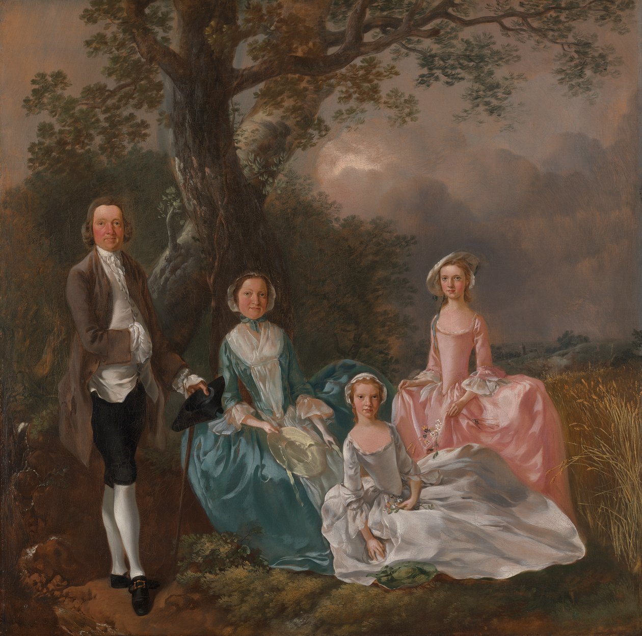 La famille Gravenor - Thomas Gainsborough RA