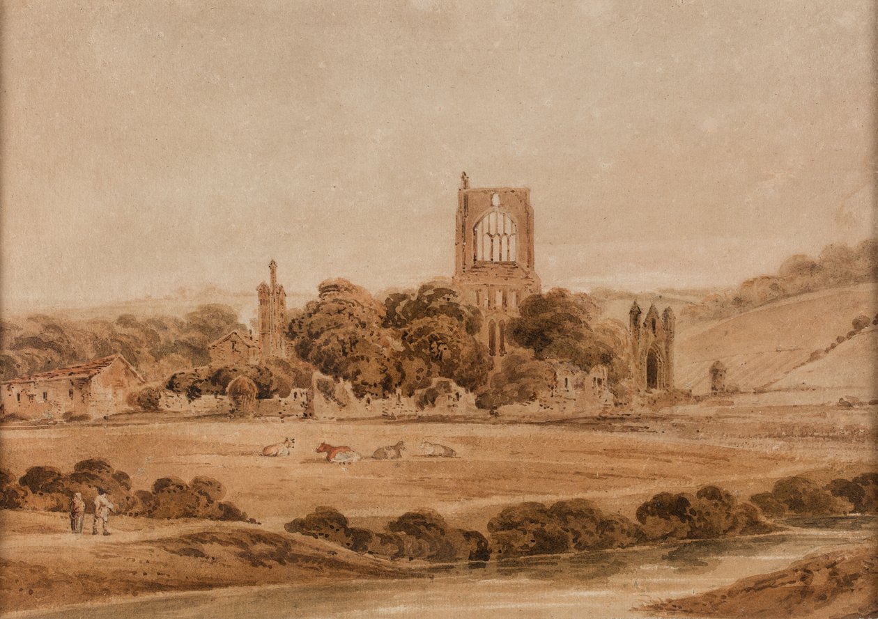 Abbaye de Kirkstall - Thomas Girtin