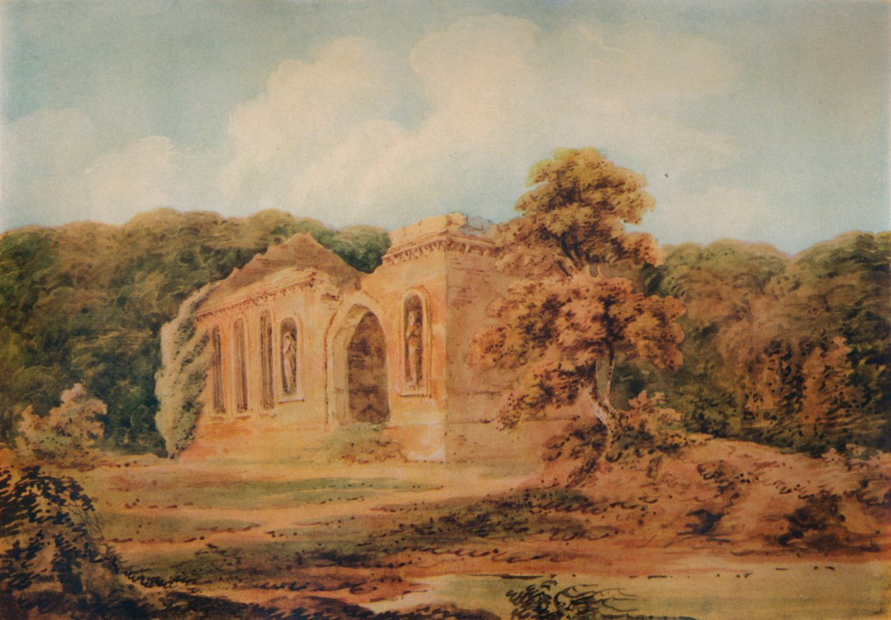 Paysage avec ruines - Thomas Girtin