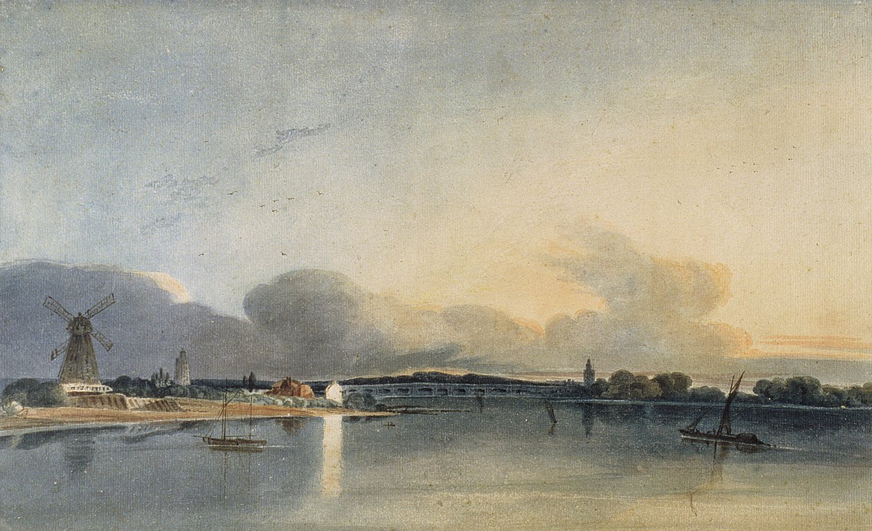 La Maison Blanche, Chelsea - Thomas Girtin