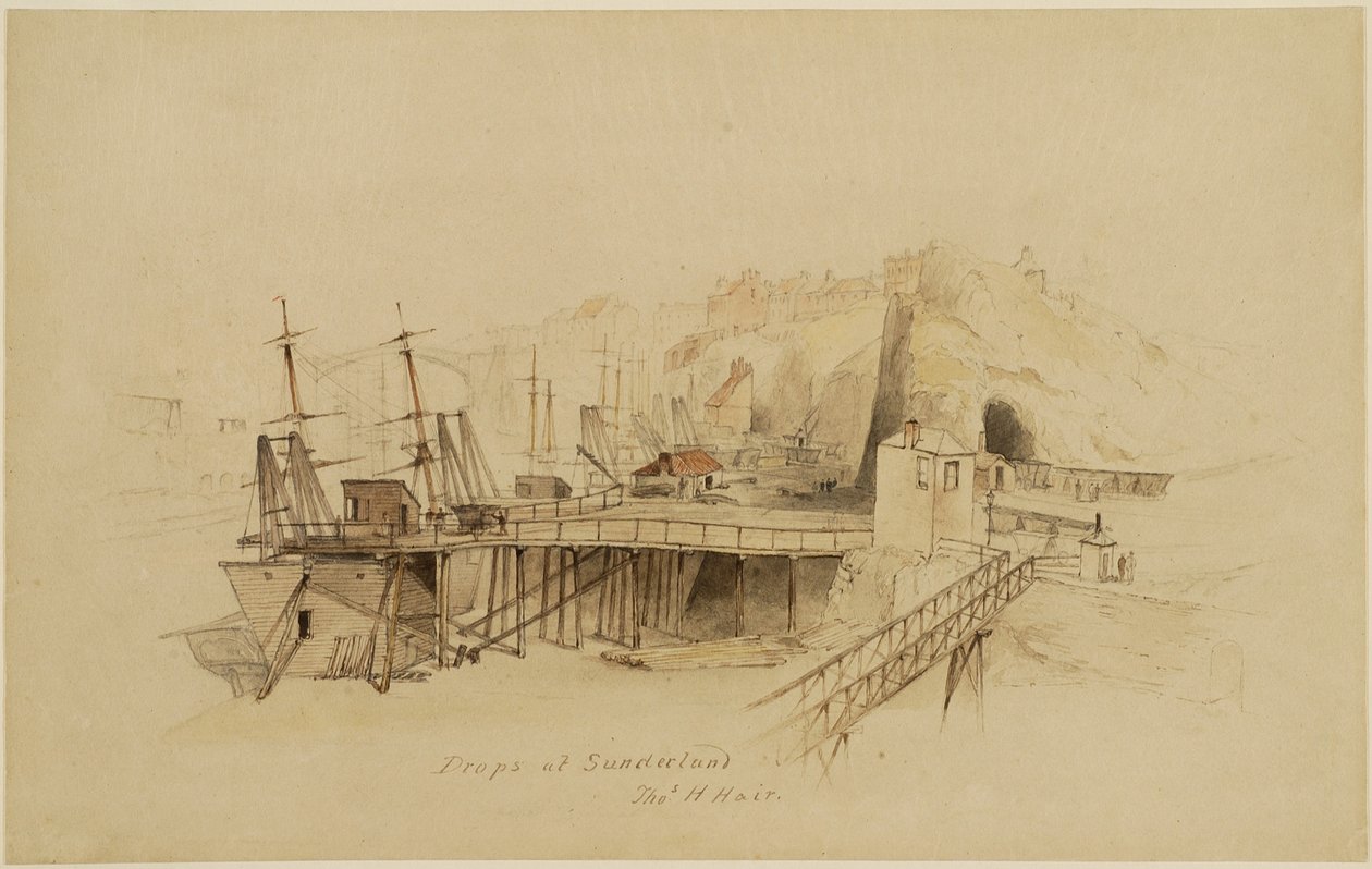 Gouttes à Sunderland - Thomas H. Hair