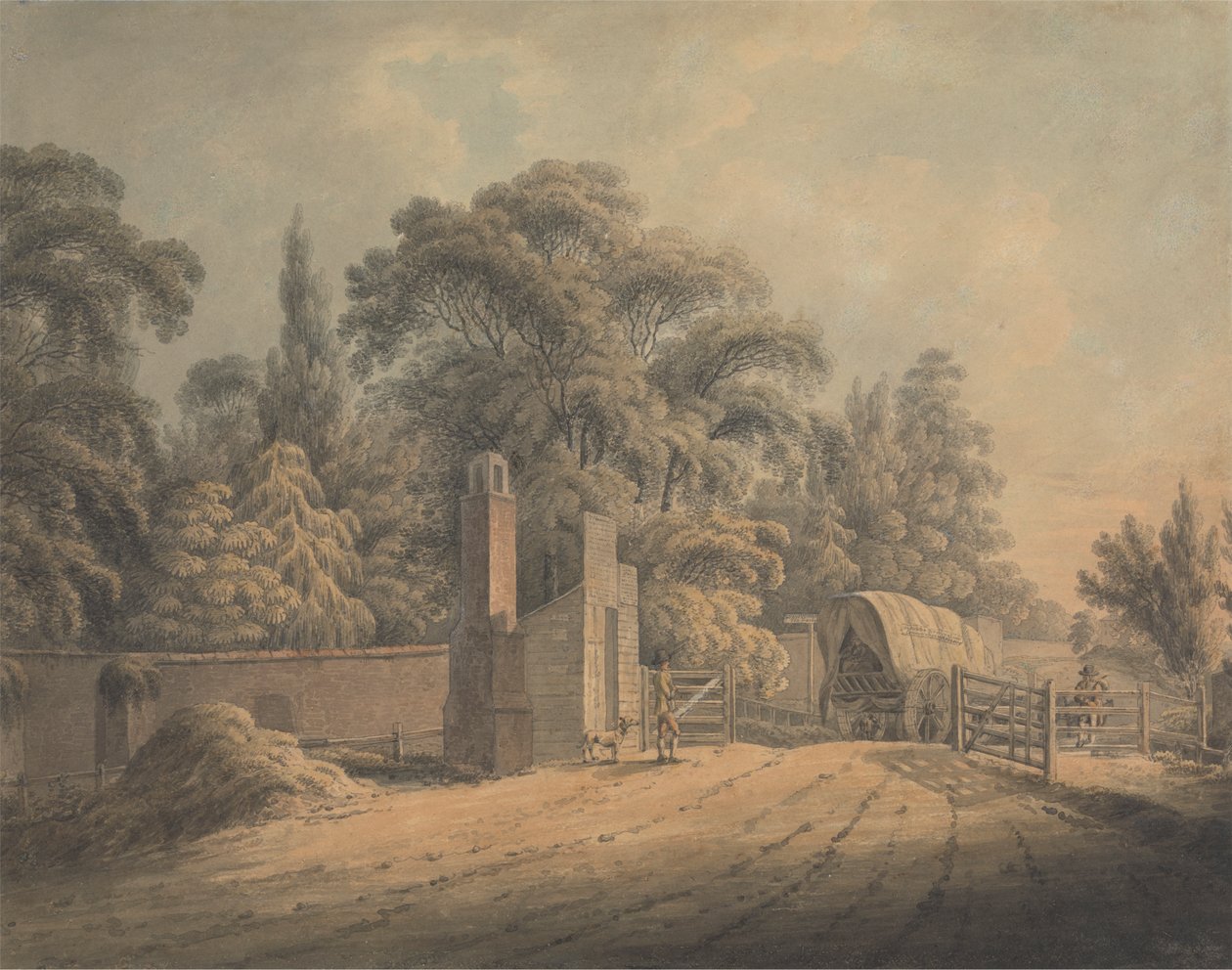Le péage de Bayswater - Thomas Hearne