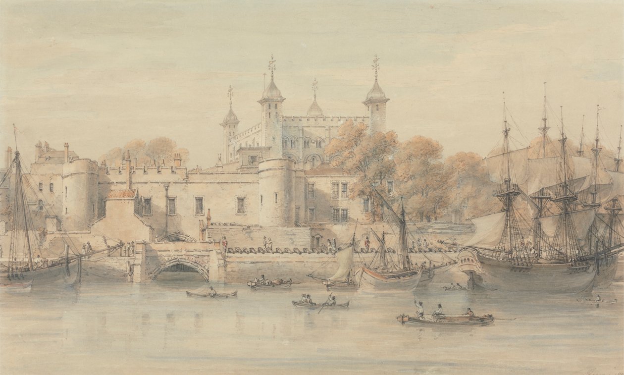 La Tour de Londres - Thomas Hearne