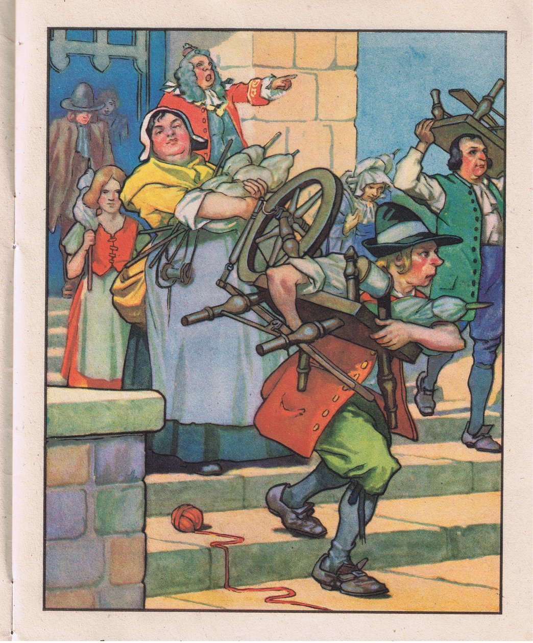 Briar Rose (litho) - Thomas Heath Robinson