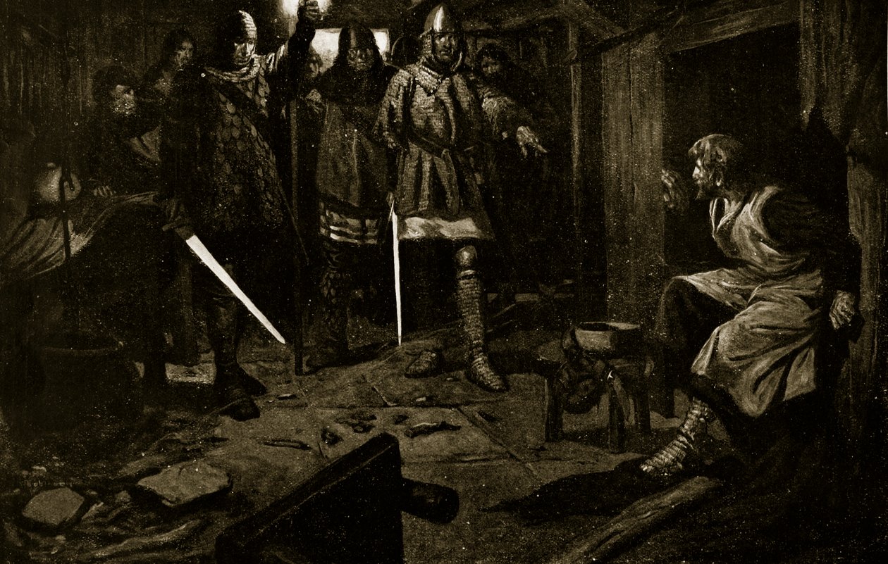 La capture de Sir William Wallace - Thomas Heath Robinson