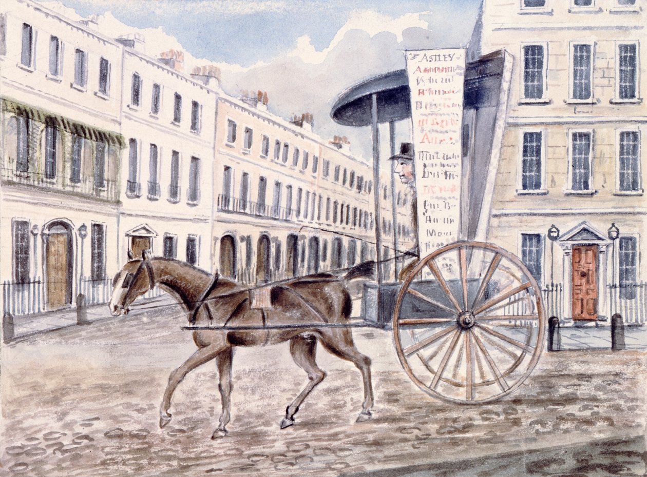 Chariot publicitaire d