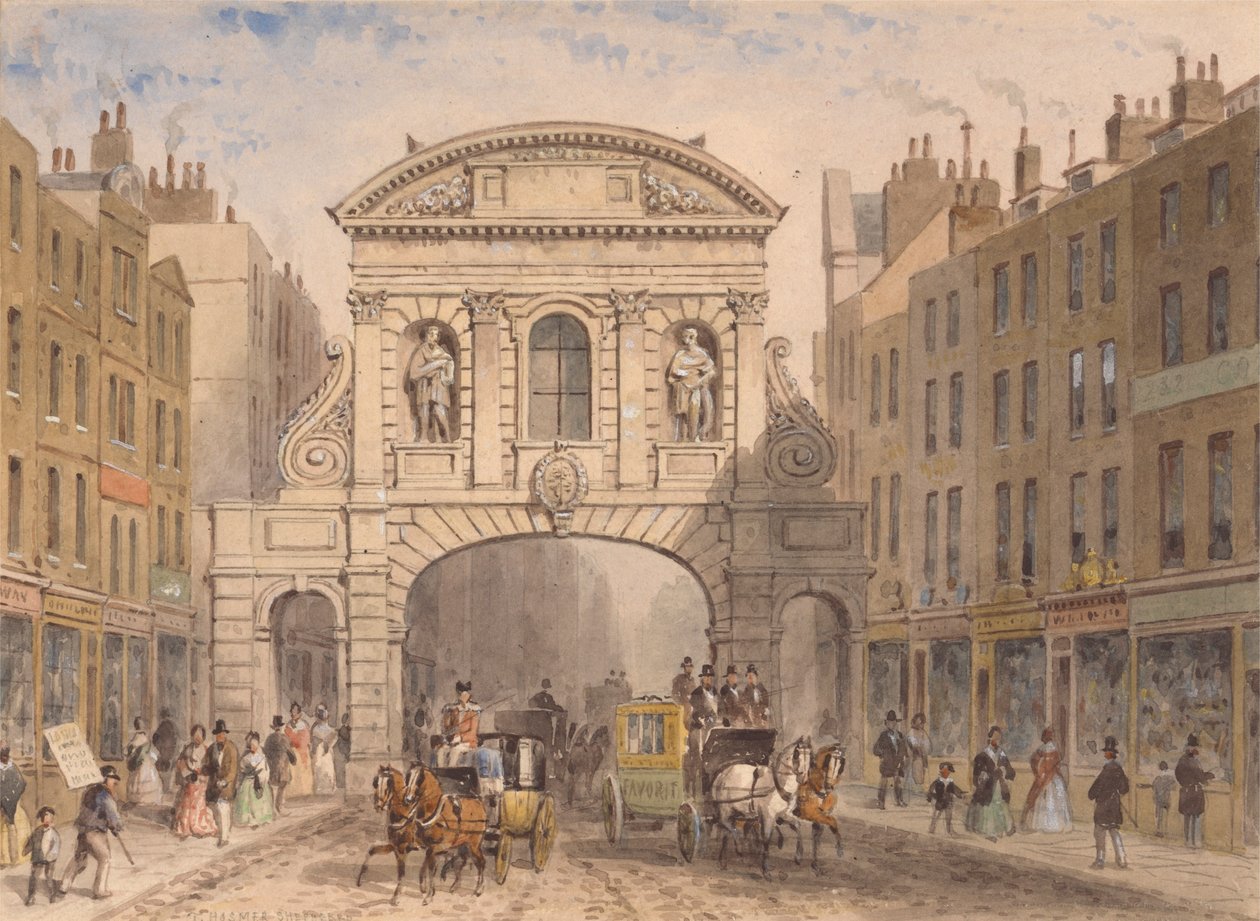 Temple Bar - Thomas Hosmer Shepherd