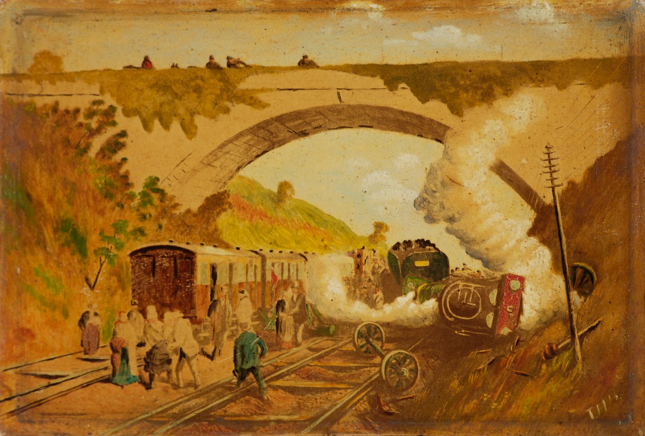 Accident ferroviaire à Flax Bourton - Thomas Howard Harker
