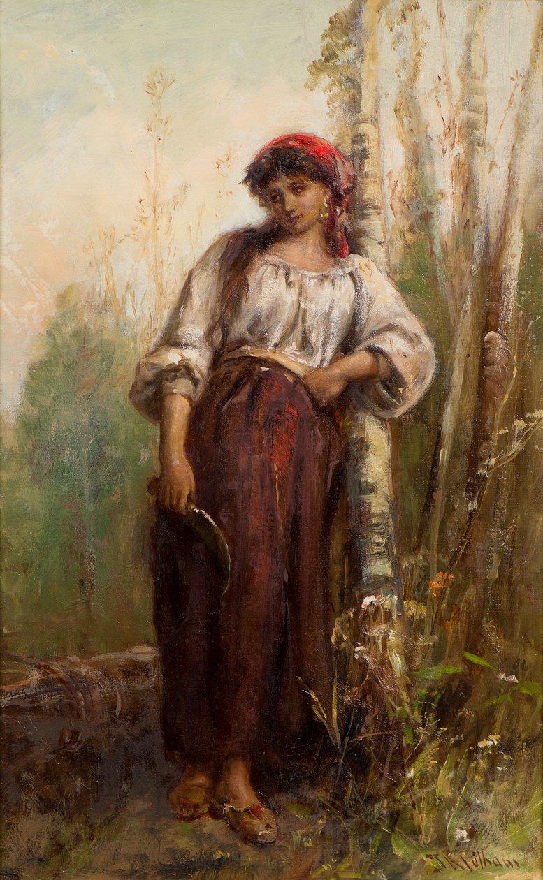 Un bûcheron des provinces basques - Thomas Kent Pelham