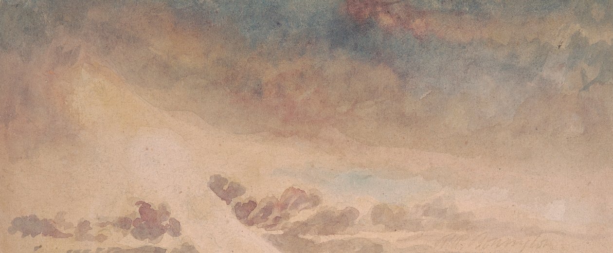 Étude de ciel, n° 1 - Thomas Lindsay