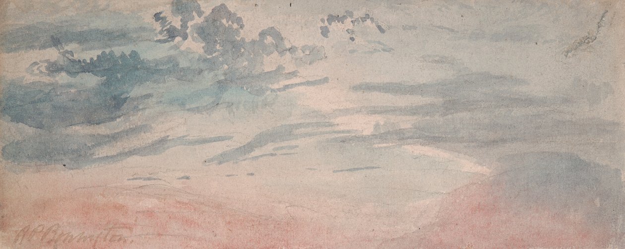 Étude de ciel, n° 3 - Thomas Lindsay