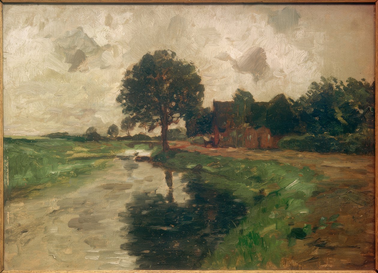 Canal à Siethwende - Thomas Ludwig Herbst