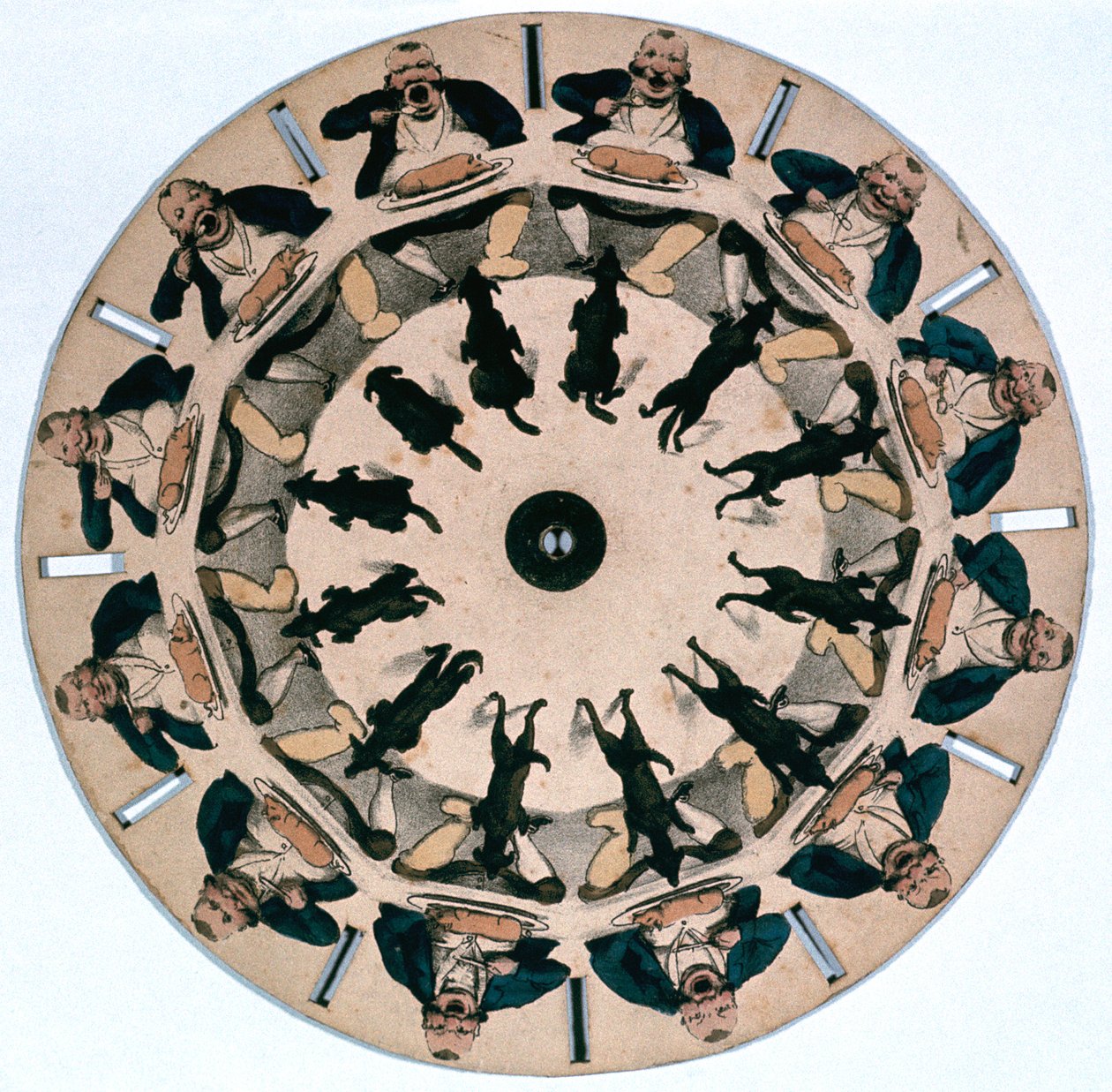 Disque Fantascope, 1833 - Thomas Mann Baynes