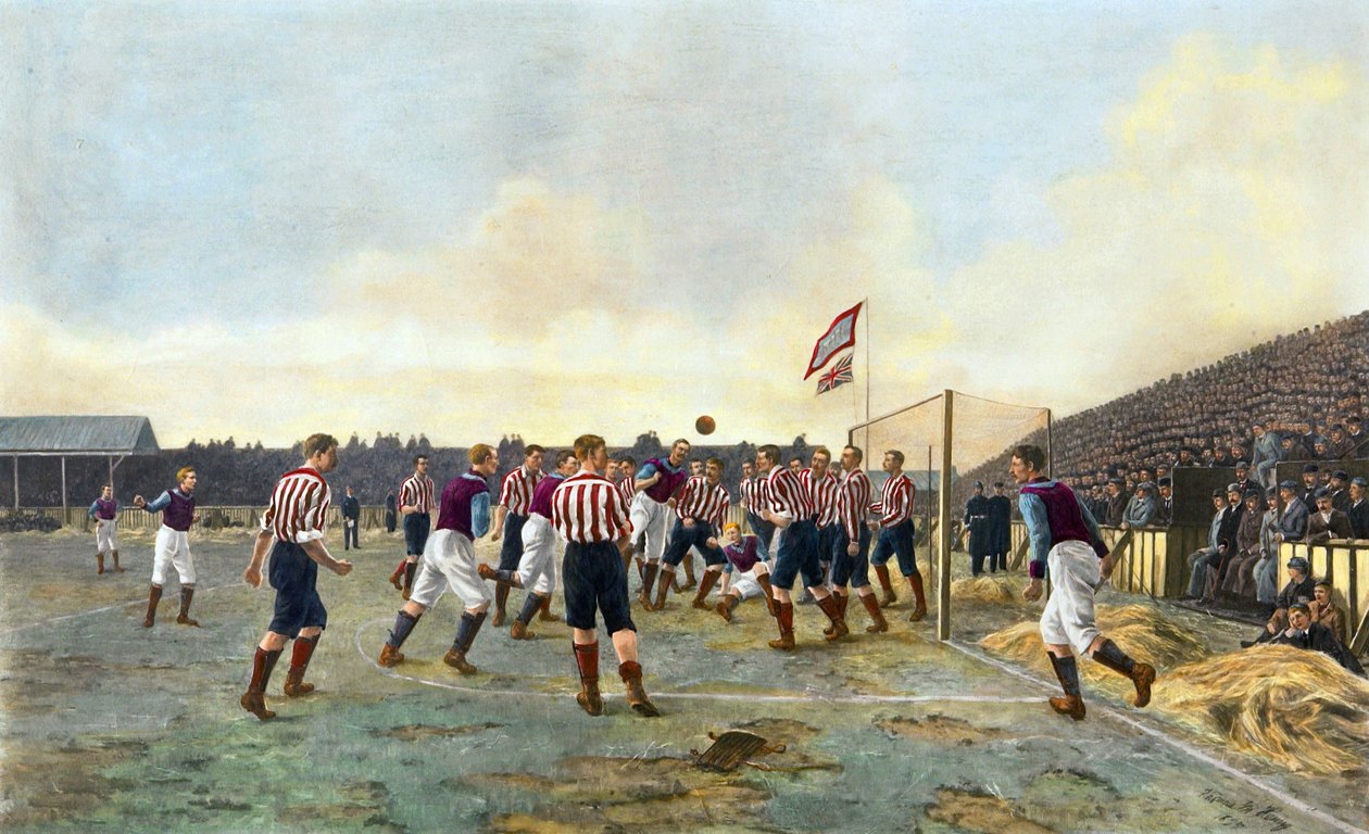 Aston Villa contre Sunderland, 1893 - Thomas Marie Madawaska Hemy