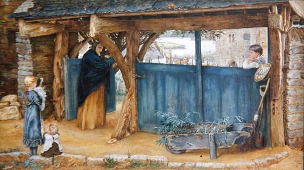 Un portail de cimetière - Thomas Matthews Rooke