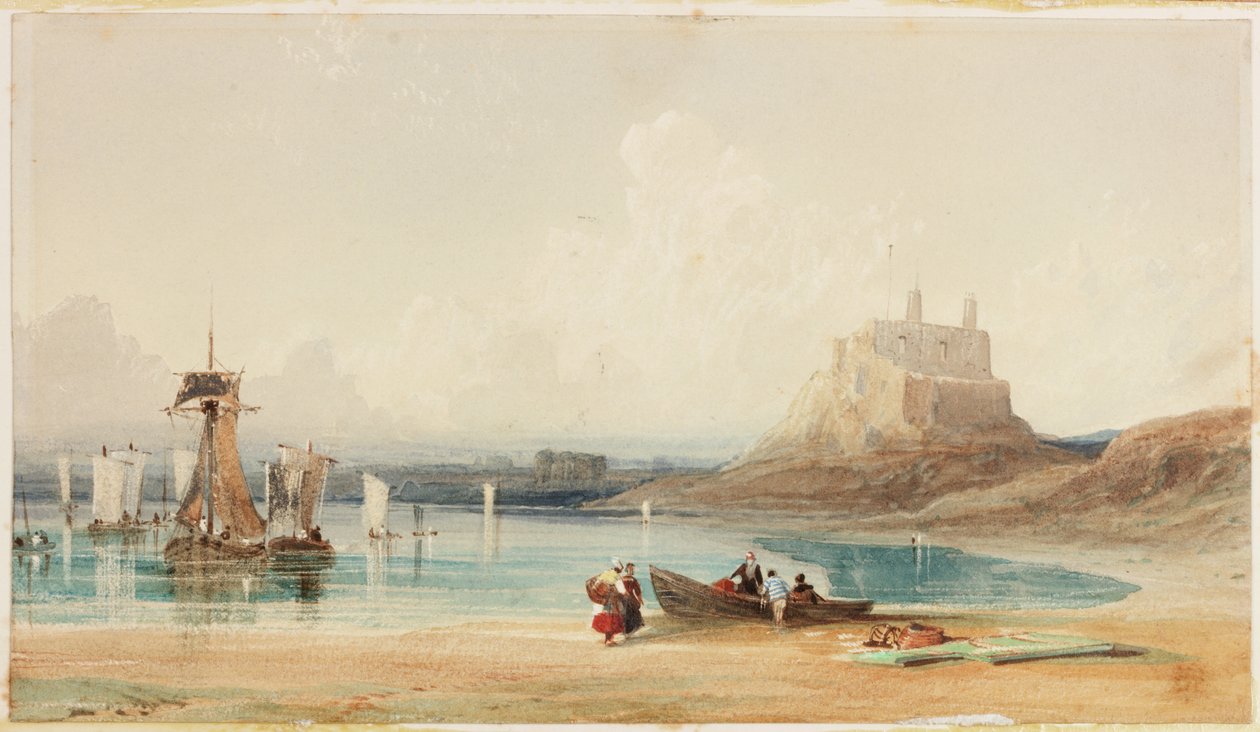 Île Sainte (Holy Island) - Thomas Miles Richardson