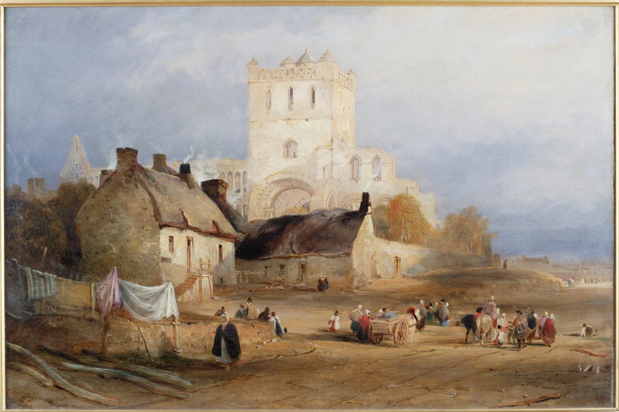 Abbaye de Jedburgh, vers 1835 - Thomas Miles Richardson