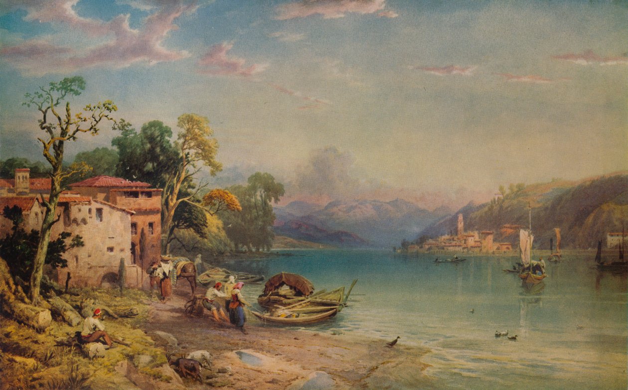 Vue vers Bellagio - Thomas Miles Richardson II
