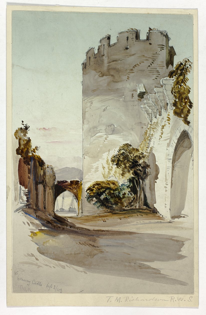 Château de Conway - Thomas Miles Richardson the younger