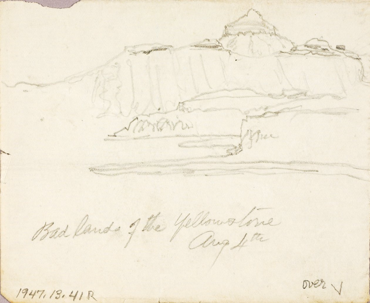 Bad Lands of the Yellowstone (en anglais) - Thomas Moran