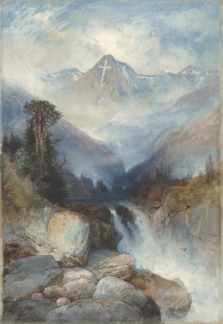 Montagne de la Sainte Croix - Thomas Moran
