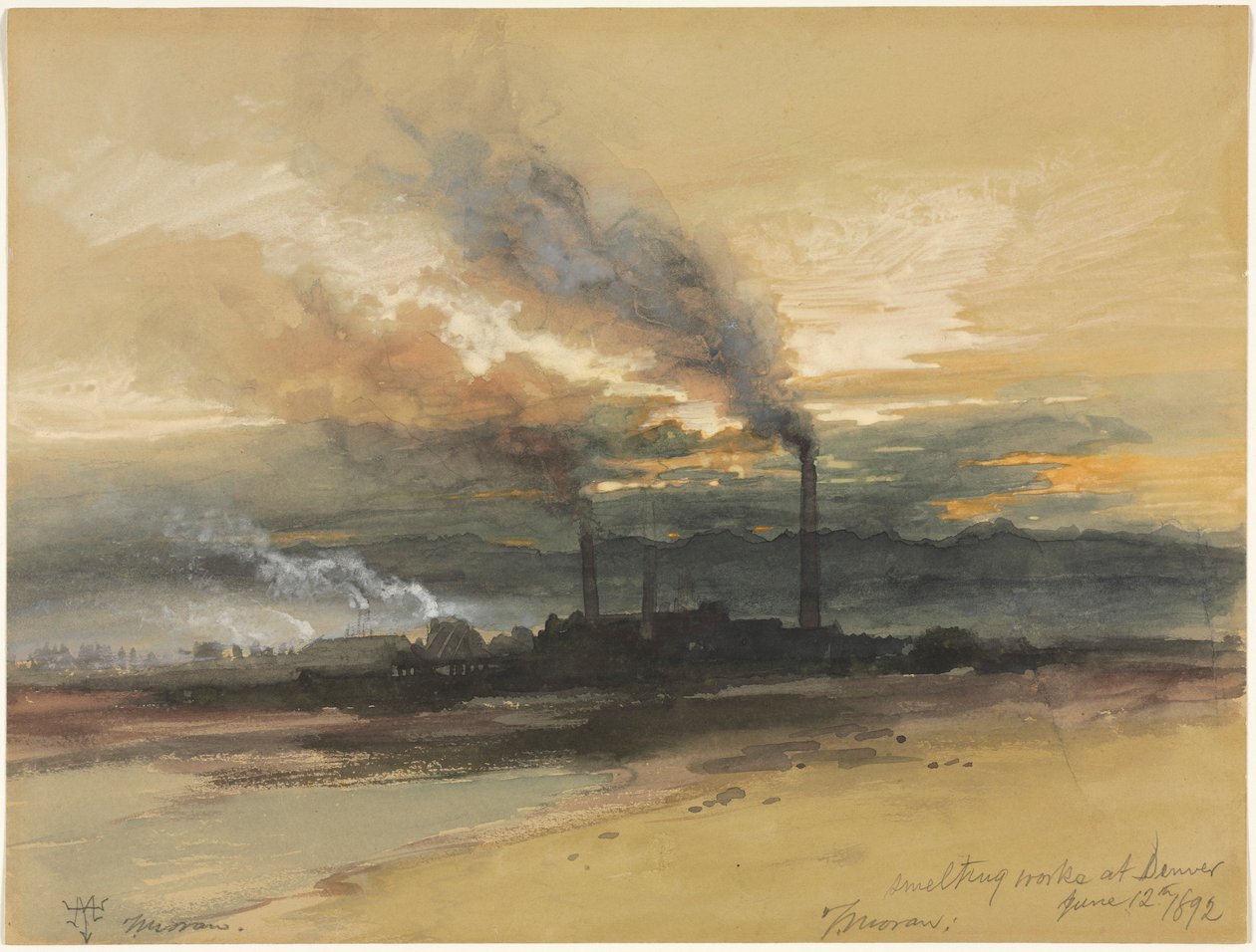 Fonderie de Denver - Thomas Moran