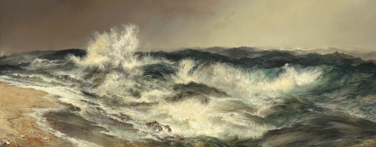 La Mer Très Résonnante, 1884 - Thomas Moran