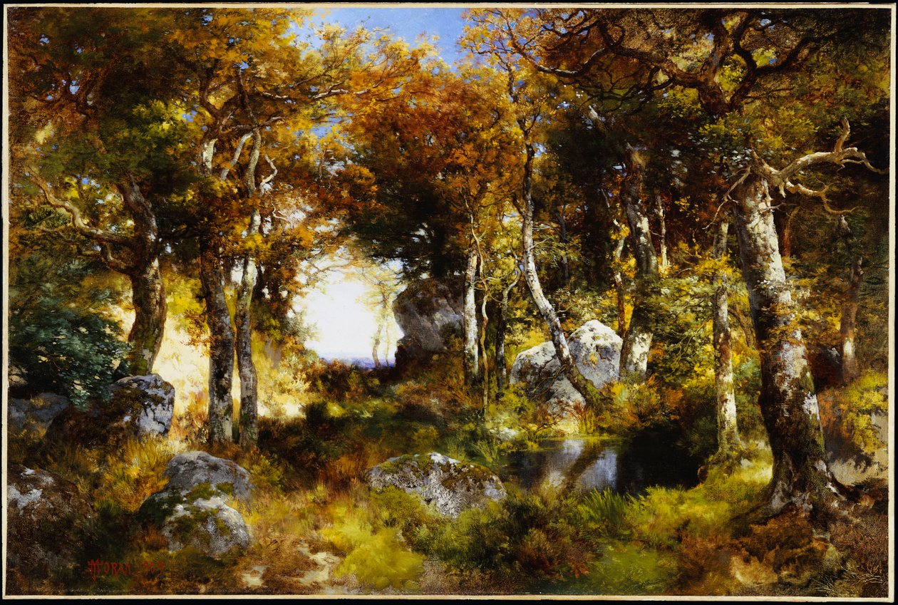 La Mare forestière, 1909 - Thomas Moran