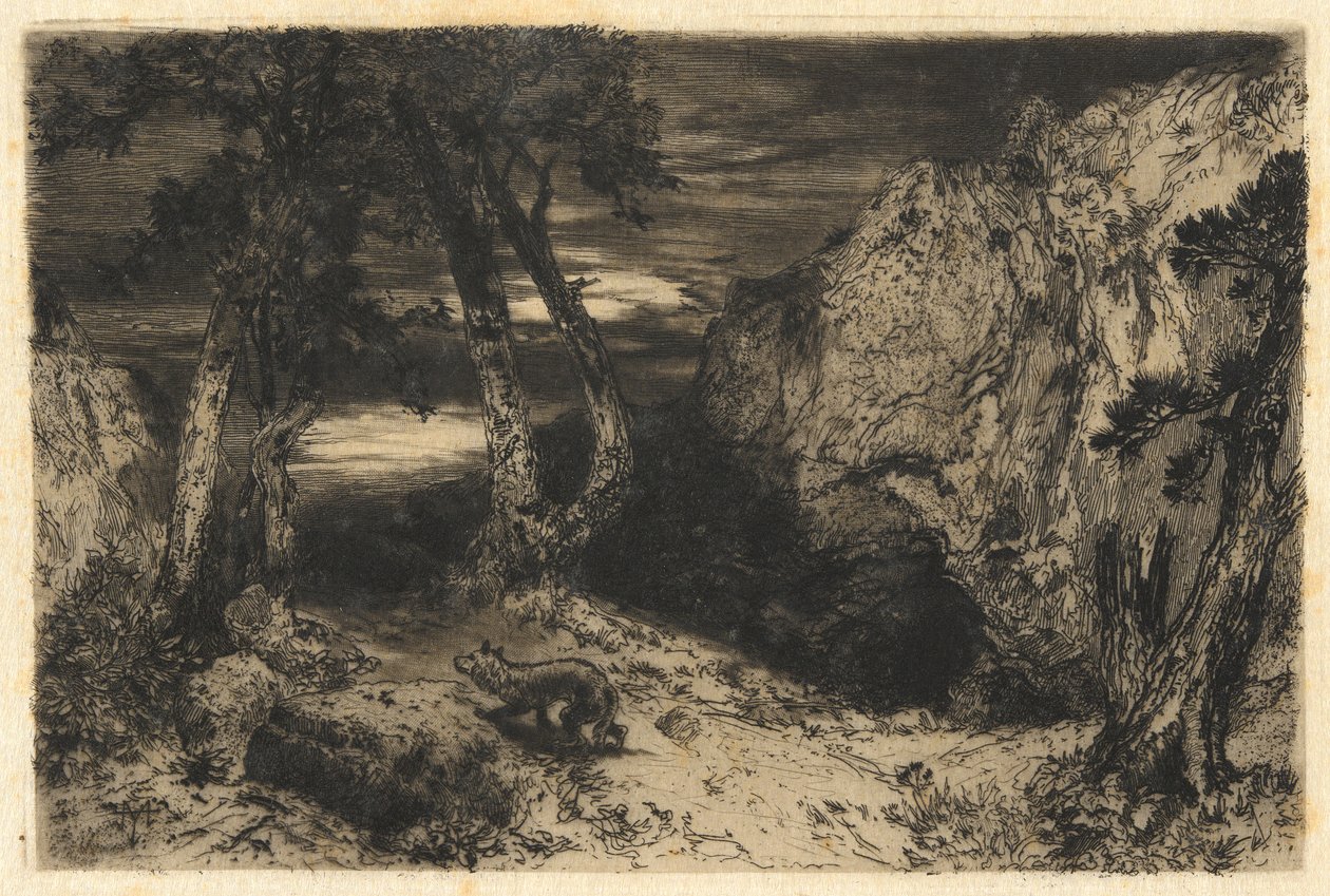 Crépuscule en Arizona - Thomas Moran