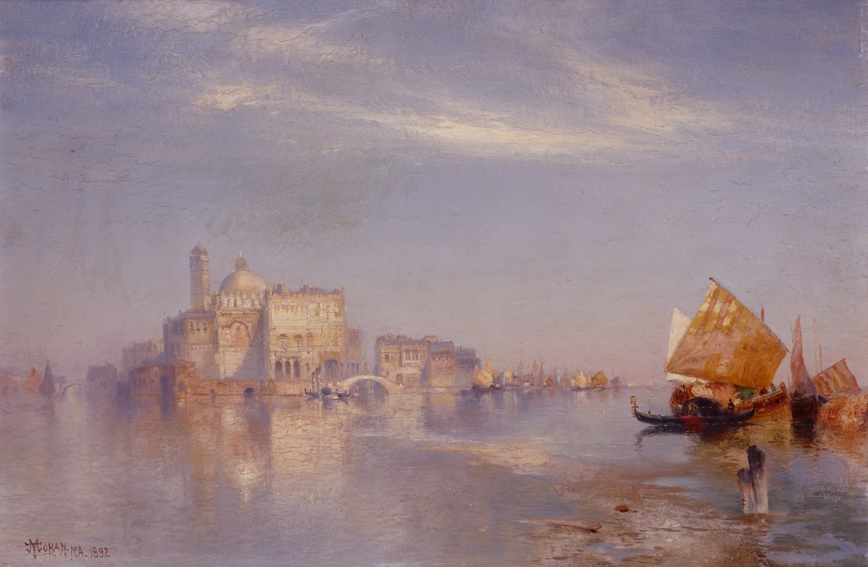 Vue de Venise - Thomas Moran